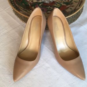 Michael Michael Kors Dorothy flex leather Heels, 3.5” Heel, Size 9M, Never Worn